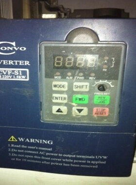 康沃 CONVO CVFp-S1-2S0015B 变频器 220V 15KW