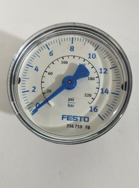 现货费斯托 FESTO 压力表 MBA-50-16-14 356759