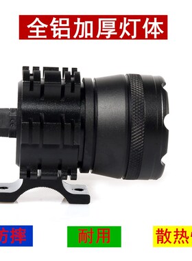 摩托车LED外置辅助射灯金鹏502黄龙300春风150nkU250爆闪强光灯