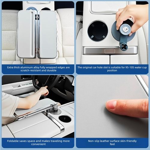 智能世界R7S7捷捷M9M8M7M5A万能车悬挂小餐桌餐桌前排乘客旋转改