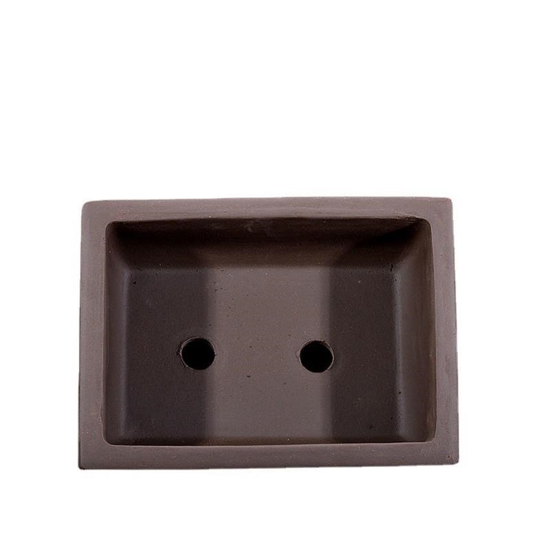 宜兴紫砂花盆长方马槽盆景盆多C肉海棠罗汉松小树老桩盆栽花盆