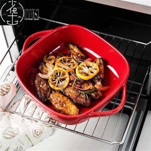 Baking bowli double ears cheese casserole baking dish with
