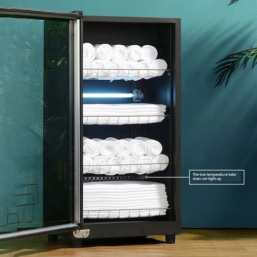 川夫人毛巾消毒柜k小发廊湿汗蒸汽烘干机臭氧加热蒸汽自动消毒民