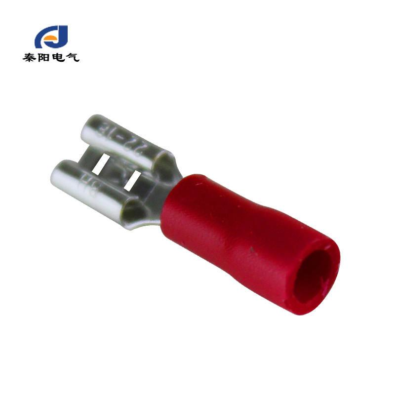 FDD1.25-110母预绝缘接头冷压端子 2.8插簧 线耳铜接线端子1000i.