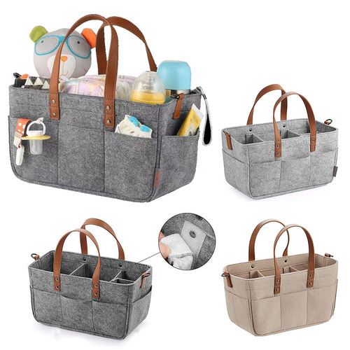 Baby Diaper Organizer Portable Holder Bag for Changing Table
