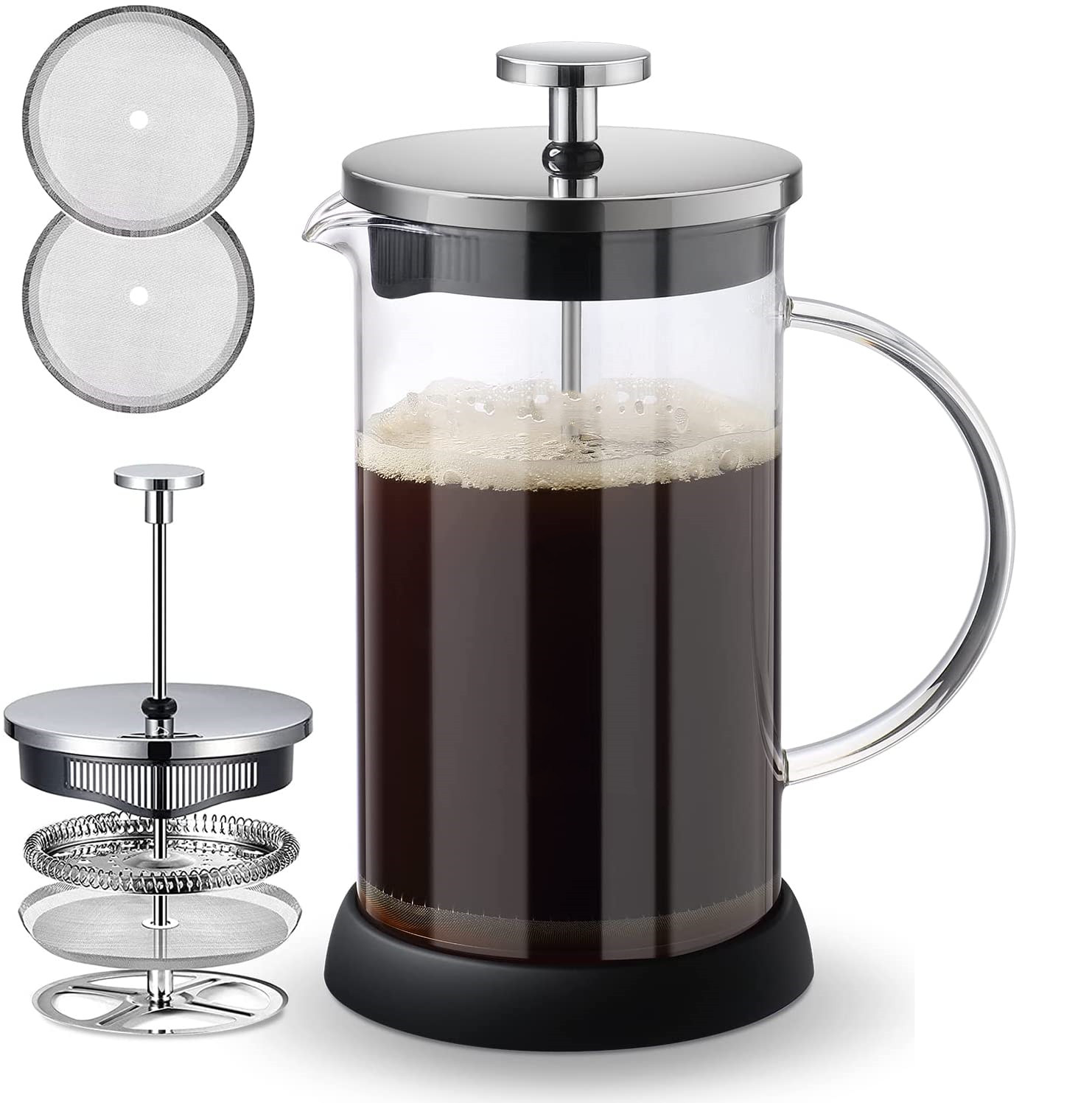 Original Glass French Press Coffee Maker Versatile Coffee新