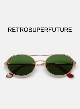 RETROSUPERFUTURE 2025新款RSF墨镜男女同款金属框双桥太阳镜BIRD