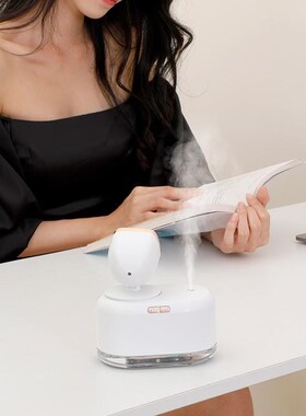 2021年新款网红拍照夕阳灯加湿器uFsb充电桌面家居夕阳灯加湿器