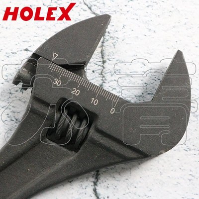 德国霍夫曼 HOLEX 活动扳手 钳口带有刻度 150mmK200mm250mm300mm