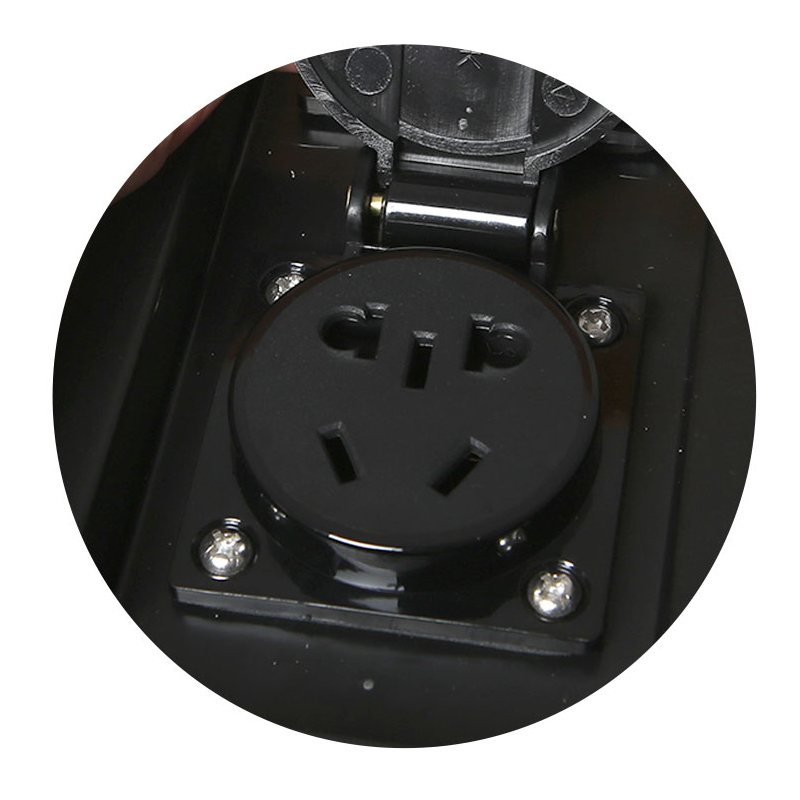 户外室外防水防雨IPo66插座16A接线板草坪公园地插明装立式别墅