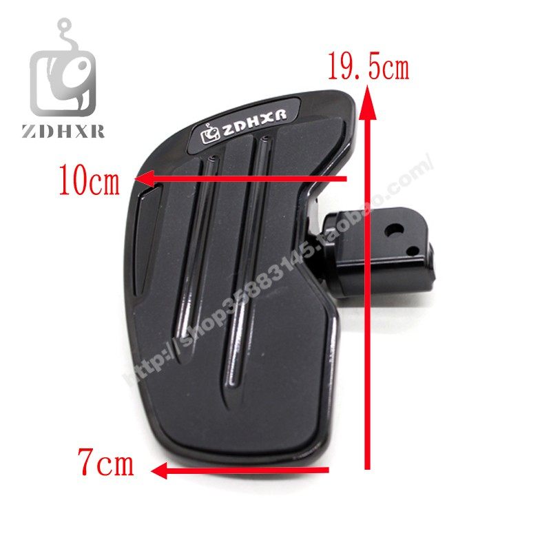 极速适用奔达金吉拉300改装脚踏板黑旗500前脚Q蹬防滑脚踩板延长