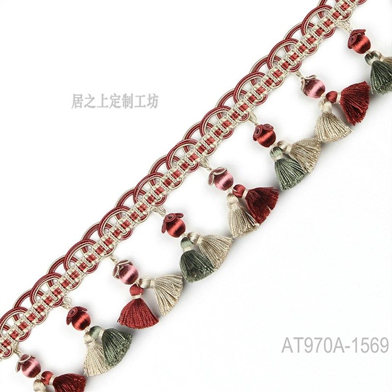 【一米价】流苏穗花边纯手工编织欧式法式新中式风T格幅宽85厘米,居家布艺,花边/蕾丝,淘宝优惠券,粉丝福利购,淘宝优惠卷
