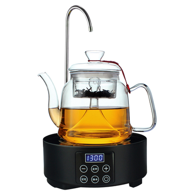 玻璃蒸茶壶自动上水电陶炉u煮茶器家用抽水蒸汽过滤黑茶烧水壶套