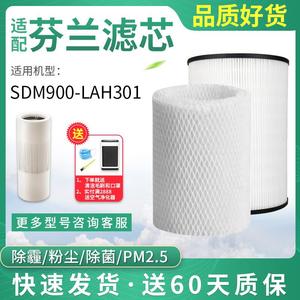 适配芬兰LIFAair润宝宝空气净化器加湿器滤芯SDM900-LAH301滤网