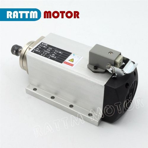 DE ship Square 0.8KW 8s00W Air cooled Spindle motor ER11 6.5