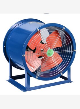 新款SF6-4 2.2KW轴流风机工业排风扇降温220V38T0V低噪音管道现货