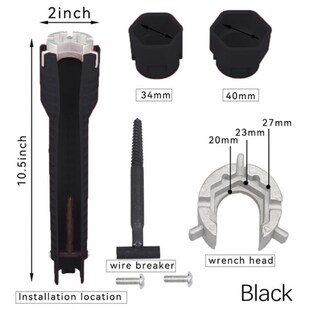 8 In 1 Flume Wrench Fasucet And Sink Installer Spanner Doubl