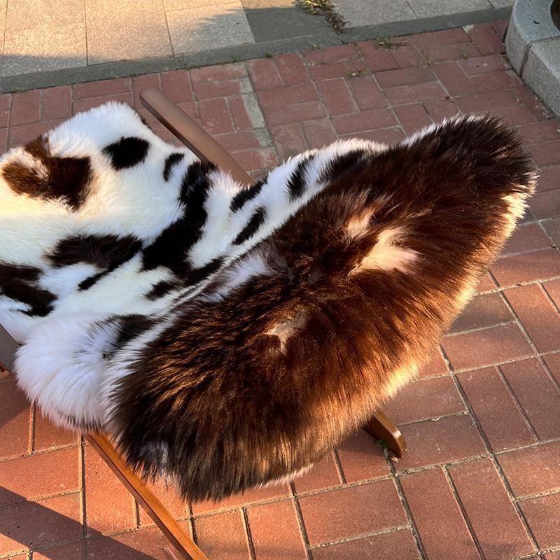 冬季长毛躺椅通用垫子摇椅坐垫午休羊毛坐K垫折叠椅垫皮毛一体藤,居家布艺,椅垫,淘宝优惠券,粉丝福利购,淘宝优惠卷