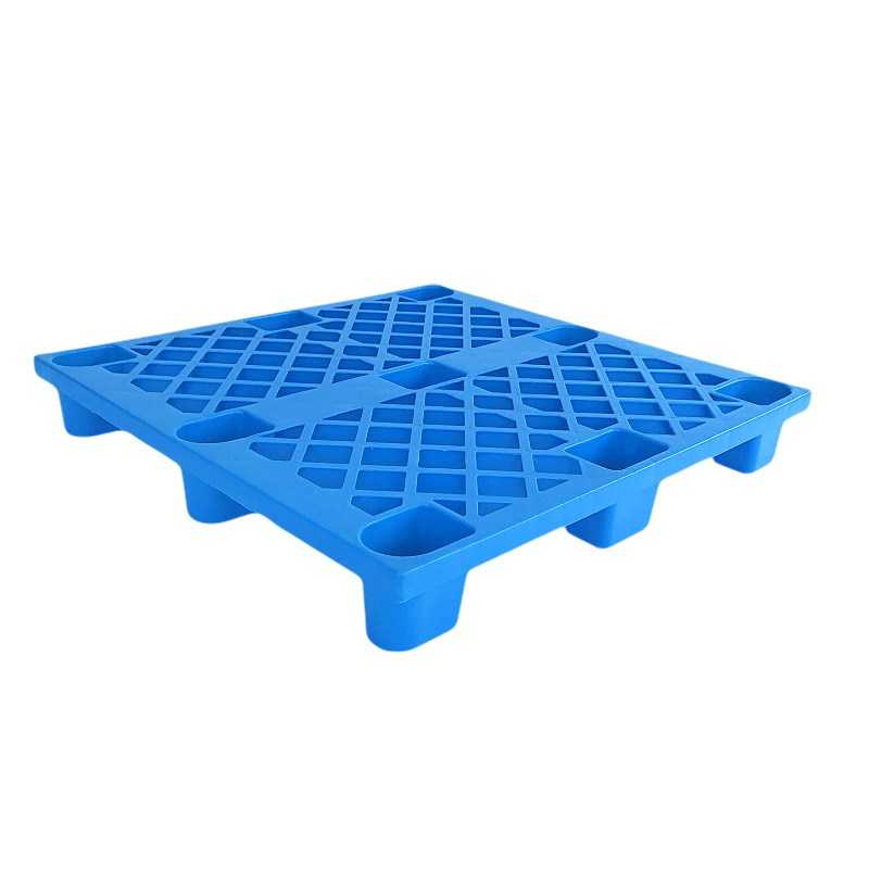 加厚1210塑料托盘 杭州v新料轻型网格九脚塑料栈板运输卡板防潮板