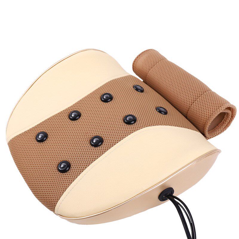 脉冲经络颈椎颈部腰部背部腿按摩器按摩仪器腰椎腰Z枕床上靠垫