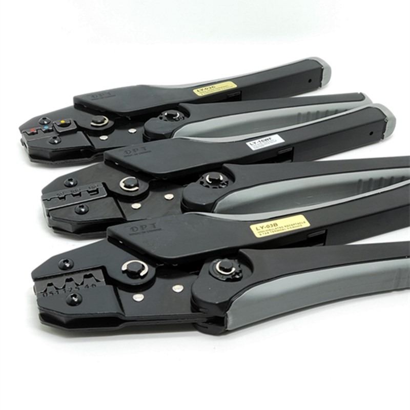 中国台湾OPeT压线钳LY03C0616WF裸端子绝缘连续公母欧式端子压接