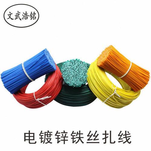 绑线 整卷电镀锌铁丝扎线厂家 圆扁形 电压力锅包塑扎带 裁断扎丝