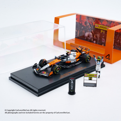 MINICHAMPS迷你切 1:64 诺里斯墨西哥2025 迈凯伦F1  汽车模型