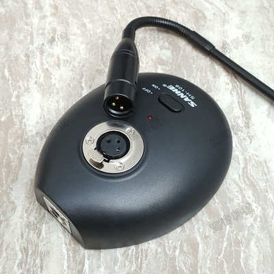 SH-108会议话筒麦克风台式电容鹅颈单位专业开会有线咪山河SANHE