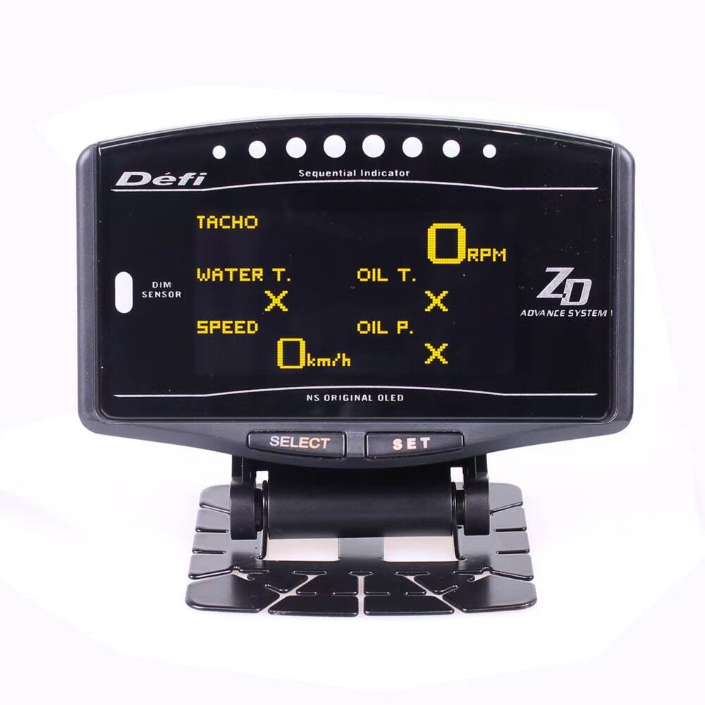DEFI Advance ZD液晶仪表 十合一多功能汽车改装仪表 涡轮表