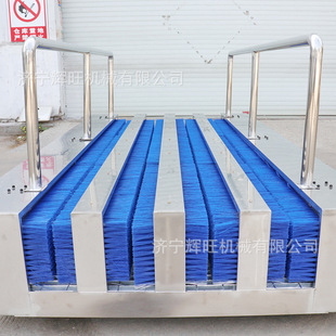 煤矿巷道口环保双通道无动力红外感应型洗靴机1.6M 2M喷淋洗靴机