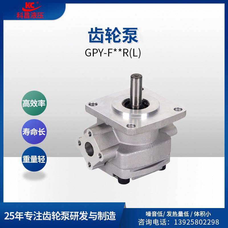 科昌GPY-10R液压齿轮泵小型自动机械齿轮泵液压齿轮泵高压油泵