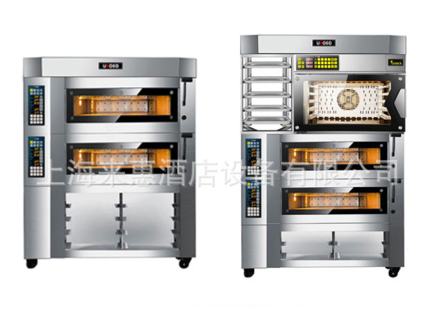 商用烘焙三层六盘蒸汽面包电烘炉PC-805D UKOEO高比克欧式烤箱