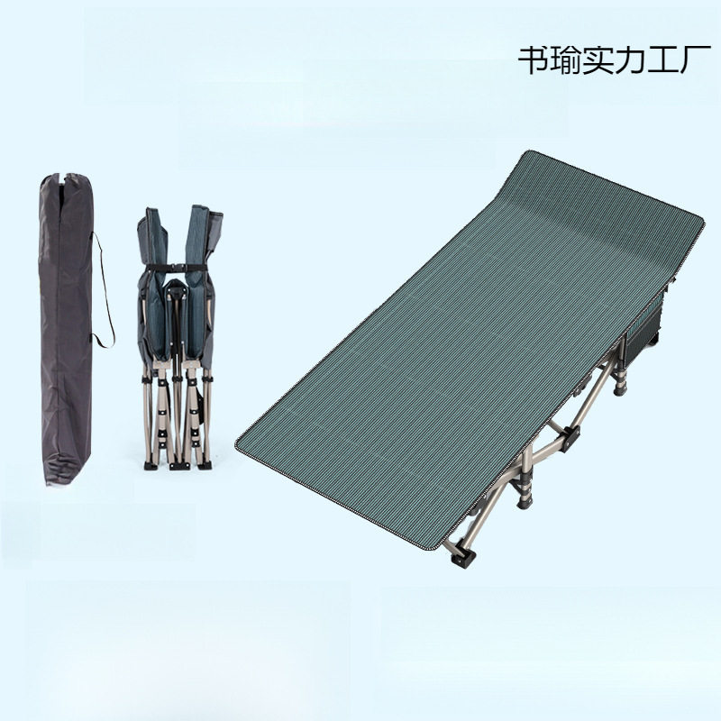 折叠床办公室午休单人床午睡便捷行军床家用陪护简易加宽成健之章