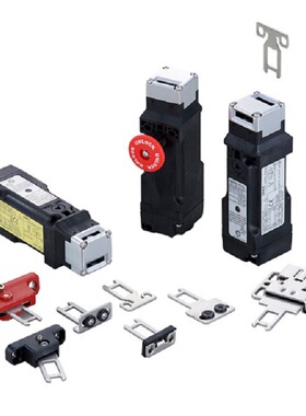 IDEC安全门锁开关IP67防水工业设备4触点电磁锁HS5L-VF7Y4M-G