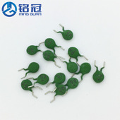 NTC热敏电阻 20R 20D 现货销售 直径5MM 耐高温绿色硅树脂 P5MM
