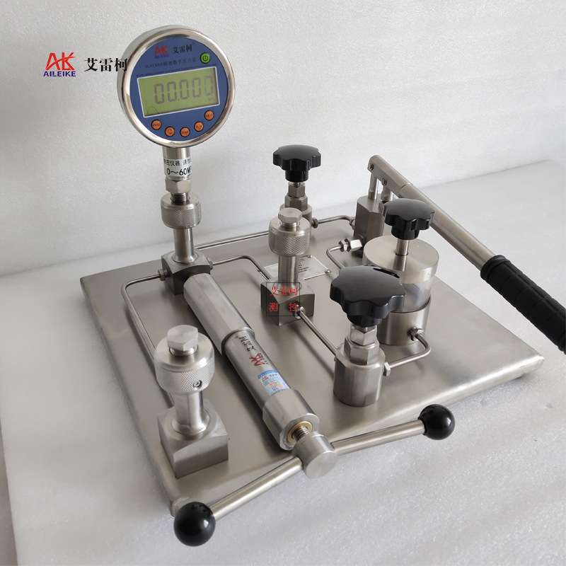 智能数字压力校准台数显压力校验仪表液压水压测试泵检定台效准器