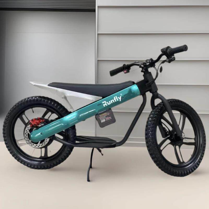 16寸户外电动滑步车滑行车竞技车儿童无脚踏平衡车balancebike