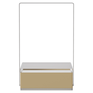 RESONG日诵家居 派斯漆器系列 亚克力提篮收纳盒纸巾盒托盘收纳盘