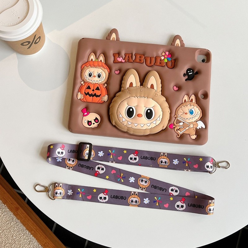 可爱小怪兽适用苹果ipadpro保护套air6保护壳软硅胶11英寸iPad A16支架壳M5第11代新款air4/5/610代m2防摔3,3C数码配件,平板电脑保护套/壳,淘宝优惠券,粉丝福利购,淘宝优惠卷