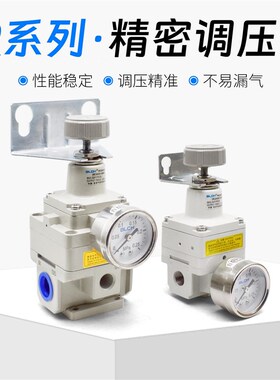 气动高精密稳压调h压气体流量控制调节恒压阀IR2000/3000-02/03BG