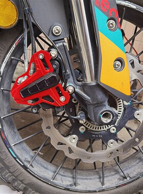 适用凯越525X 400X 500uX 隆鑫无极SR150GT改装 前刹车卡钳保护罩