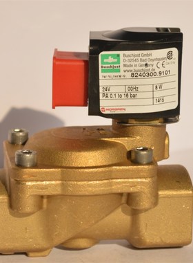 8241200.9101.230.50宝硕电磁阀Buschjost隔膜阀DN15 V1/2 NPT现