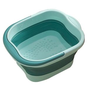极速Foot Soaking Bath Basin CollapFsible Soak Basin Feet Spa
