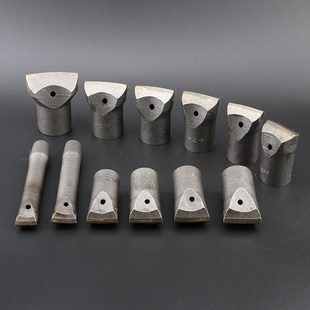 普兰卡40一字钻头天水28气腿凿岩机开G宇 一字型钻头耿力 优质合