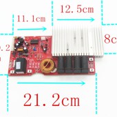 电磁炉万能板通用3500W大x功率家用商用电磁炉维修主板改装 电路板