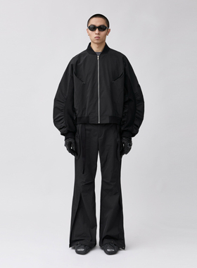 FOLIX机能户外立领夹克男复古宽松休闲外套oversize潮牌工装百搭