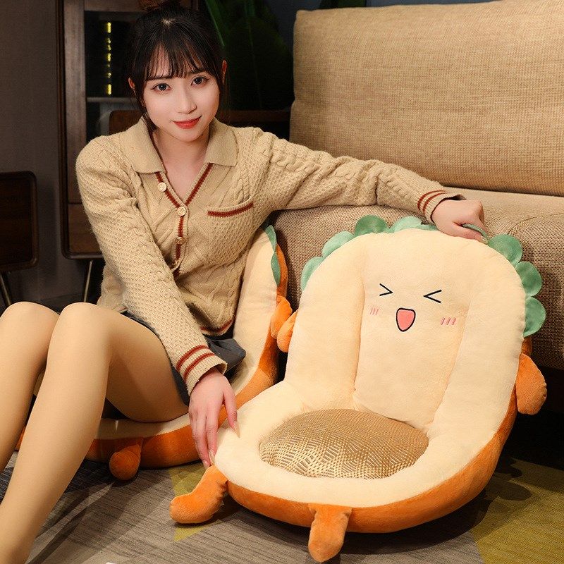 凉席坐垫屁垫椅垫座垫靠垫靠背一体办公室久坐学生椅子垫子屁股垫,居家布艺,椅垫,淘宝优惠券,粉丝福利购,淘宝优惠卷