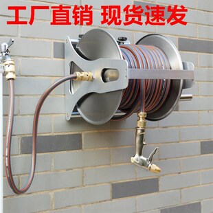 水管收纳家用车架车架软管水管车水水管卷线器收纳浇花分壁挂架子