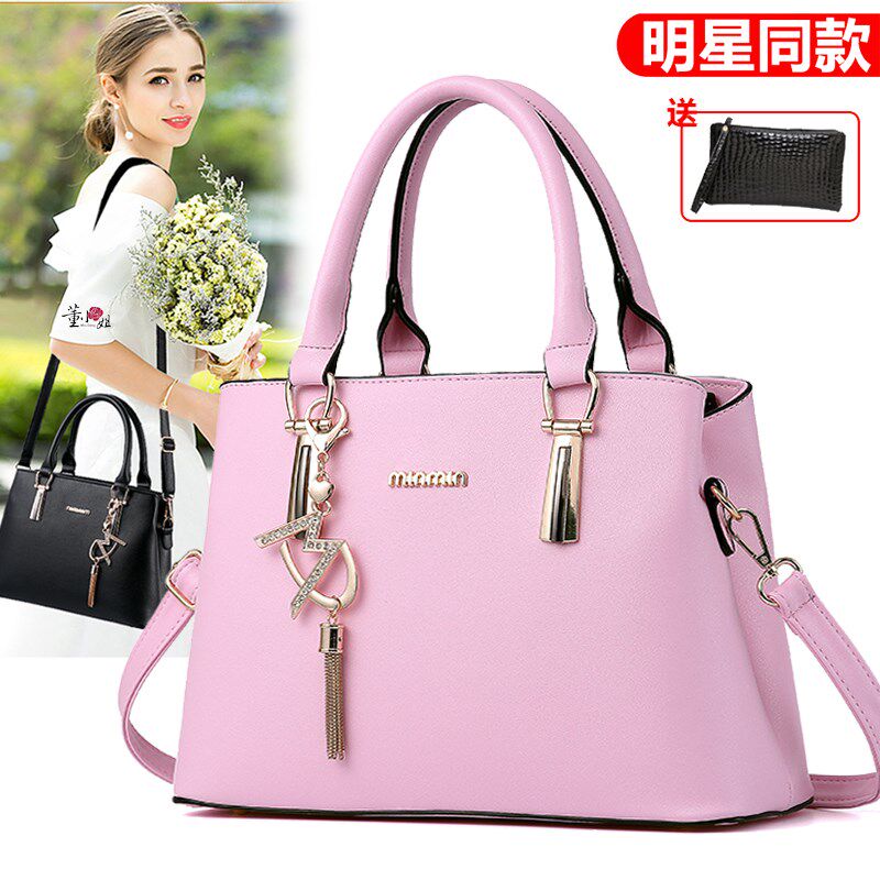 女包2024新款潮韩版手提包女士大包包小清新斜挎单肩包包简约百搭