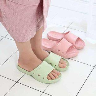 孕妇儿童防滑拖鞋 老年人夏季 家居室内男女家用浴室洗澡漏水凉拖鞋